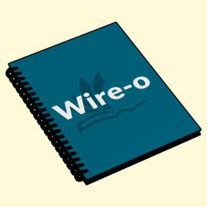 wire bound books